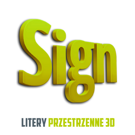 obrazek menu litery przestrzenne 3d