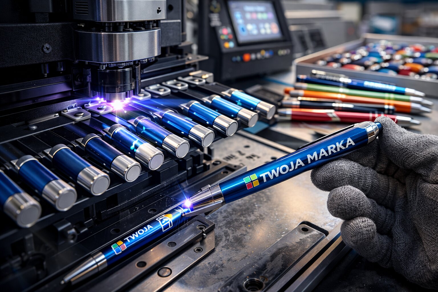 Długopisy reklamowe z własnym nadrukiem firmowym