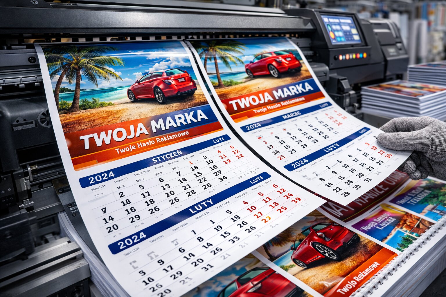 Druk kalendarzy reklamowych w wysokiej jakości