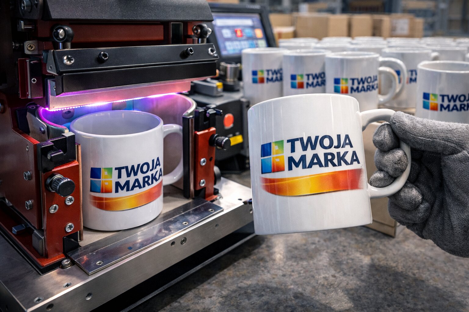 Nadruk na kubkach reklamowych – trwałe znakowanie logo