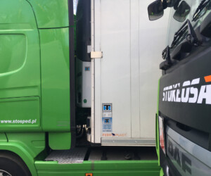 Stokłosa Ciągnik siodłowy DAF w kolorze zielonym