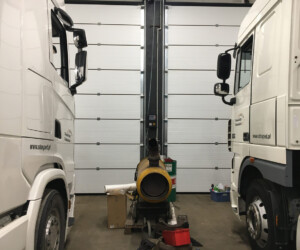 Stokłosa Hala serwisowa ciężarówek Scania i Daf