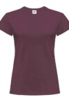 Koszulki T-SHIRT damski 150g burgundy