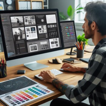 Projekty graficzne - strona www Brandier.pl