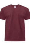 Koszulki T-SHIRT 150g burgundy heather męski