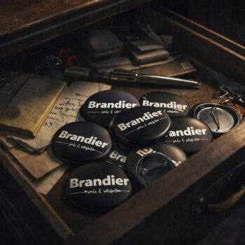 Buttony projektowane indywidualnie pod Twoją markę. Buttony reklamowe na zamówienie z indywidualnym projektem